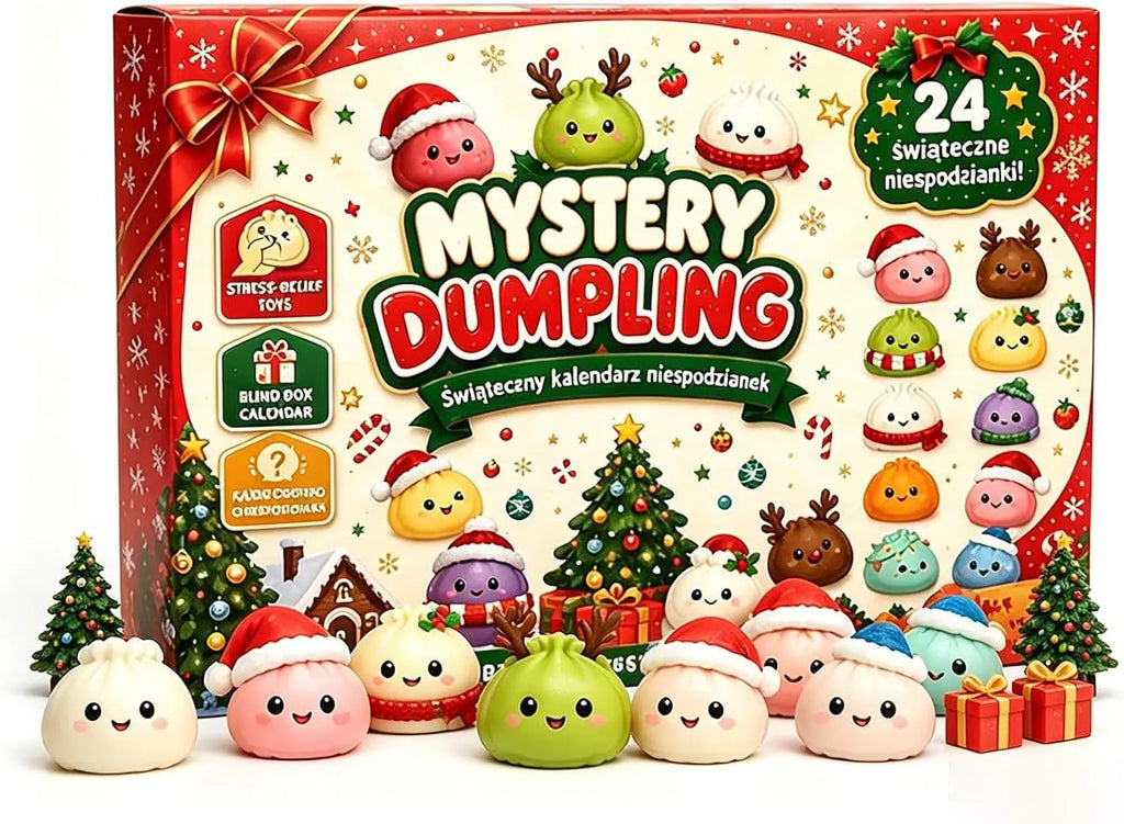 Christmas Squishy Advent Calendar 2026, Fidget Countdown Calendar Surprises Sensory Fidget for Adult Christmas Party Favors Gift