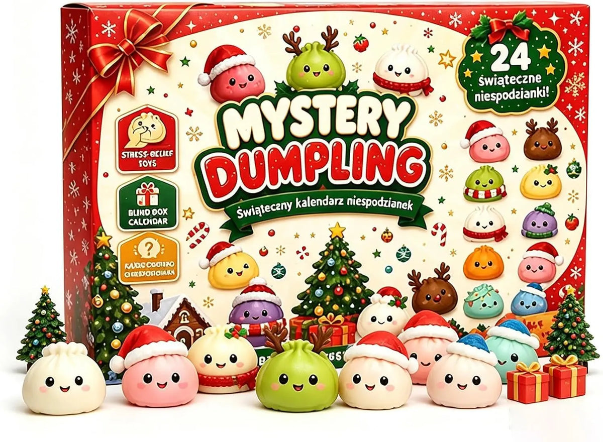 Christmas Squishy Advent Calendar 2026, Fidget Countdown Calendar Surprises Sensory Fidget for Adult Christmas Party Favors Gift