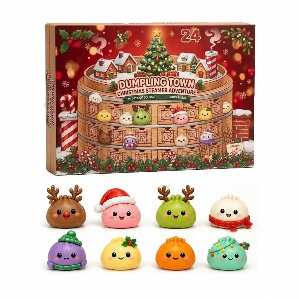 Christmas Squishy Advent Calendar 2026, Fidget Countdown Calendar Surprises Sensory Fidget for Adult Christmas Party Favors Gift